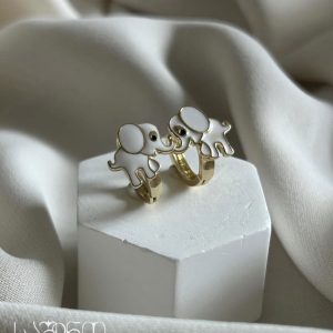 სპილოს ფორმის საყურე