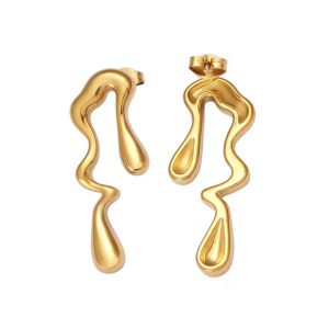 ოქროსფერი საყურე