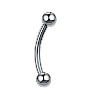 10 ცალი წარბის პირსინგი (სტანდარტული)